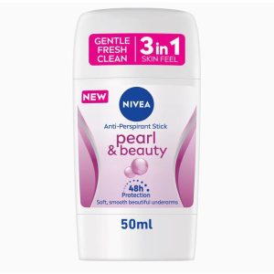 نيفيا ستيك مزيل للعرق بيرل أند بيوتي للنساء 50 مل