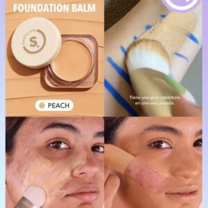 Full Coverage Foundation Balm[Peach]