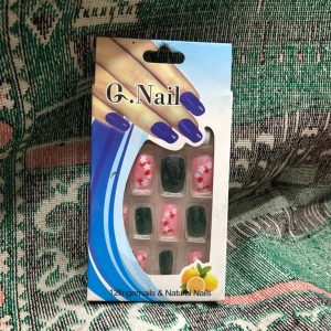 أظافر يد من G.Nail زيتي 12 قطعة