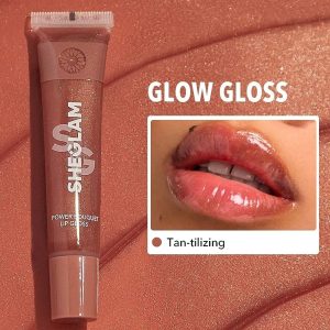 SHEGLAM Power Bouquet Lip Gloss - Tan-Tilizing (12ml