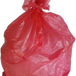كيلو أكياس زبالة لون أحمر كبيرة 90*70